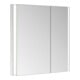 Keuco Armoire miroir 2 portes Somaris 80x71x11,5cm, vsp, BL, asy, Miroir-Écl.-2