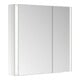 Keuco Armoire miroir 2 portes Somaris 80x71x12,7 cm, vsp, WV, Hz, asym.-2