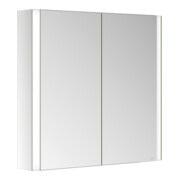 Keuco Armoire miroir 2 portes Somaris 80x71x12,7cm, miroir, pose murale-2