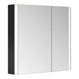 Keuco Armoire miroir 2 portes Somaris 80x71x12,7cm, s m, WV, Hz, asym.