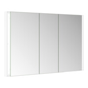 Keuco Armoire miroir 3 portes Somaris 120x71x11,5cm, BL, miroir chauffant, blanc mat-2