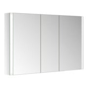 Keuco Armoire miroir 3 portes Somaris 120x71x12,7cm, applique murale, miroir intégral-4