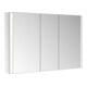 Keuco Armoire miroir 3 portes Somaris 120x71x12,7cm, applique murale, miroir intégral-5