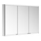 Keuco Armoire miroir Royal Modular 2.0 1050x700x120mm, 2 SD, WV, 3 portes, éclairée-1