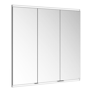 Keuco Armoire miroir Royal Modular 2.0 1050x900x120mm, 2 SD, BL, 3 portes, éclairée