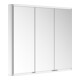 Keuco Armoire miroir Royal Modular 2.0 1050x900x120mm, 2 SD, WV, 3 portes, éclairée-1