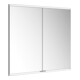 Keuco Armoire miroir Royal Modular 2.0 1100x900x160mm, 2 SD, BL, 2 portes, éclairée-1