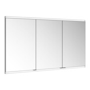 Keuco Armoire miroir Royal Modular 2.0 1400x700x120mm, sans prise, blanc, 3 portes, éclairée