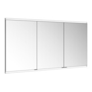 Keuco Armoire miroir Royal Modular 2.0 1500x700x120mm, 2 SD, BL, 3 portes, éclairée