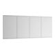 Keuco Armoire miroir Royal Modular 2.0 180x70x16cm, 2 SD, 2 Dpl-LS, WV, 4 portes-1