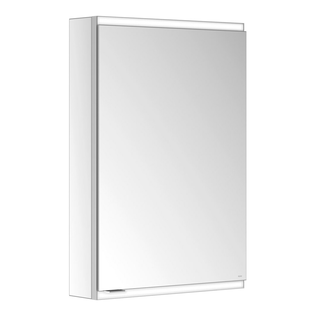 Keuco Armoire miroir Royal Modular 2.0 500x700x120mm, 1 porte, gauche, éclairée, blanc