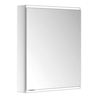 Keuco Armoire miroir Royal Modular 2.0 600x700x120mm, sans prise, éclairée, 1 porte, droite