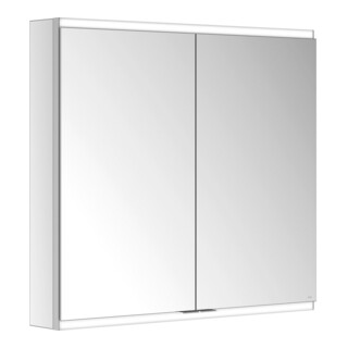 Keuco Armoire miroir Royal Modular 2.0 800x700x120mm, 1 porte SD, 1 Dpl-LS, WV, 2 tiroirs