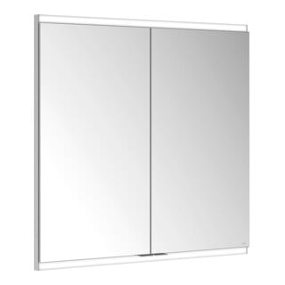 Keuco Armoire miroir Royal Modular 2.0 800x700x120mm, o SD, BL, 2 portes, éclairée