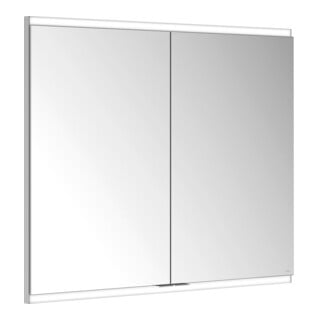 Keuco Armoire miroir Royal Modular 2.0 900x700x160mm, 1 porte SD, 1 tiroir Dpl-LS, blanc, 2 tiroirs