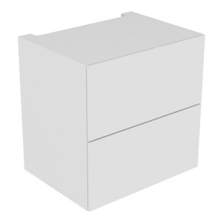 Keuco Armoire modulaire sous-plan Edition 11 70x70x53,5 cm, laqué structuré blanc