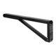 Keuco AXESS Barre d'appui rabattable WC noir mat/noir, 850 mm-4