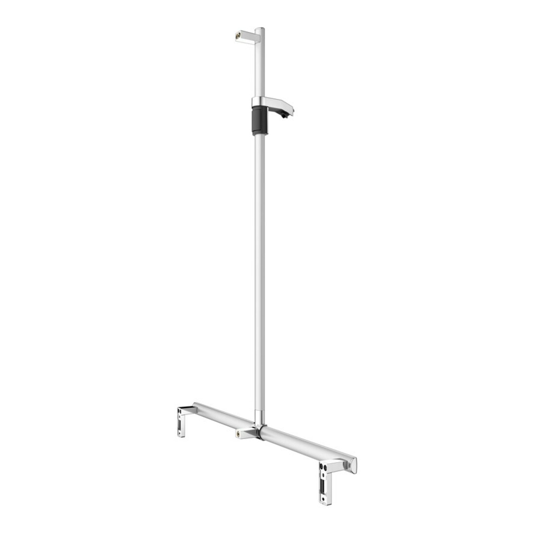 Keuco AXESS Barre de douche Aluminium si-élox/vc, 1000 mm, avec barre de douche