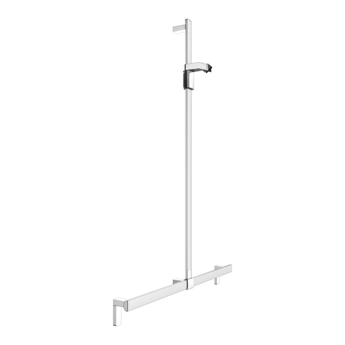 Keuco AXESS Barre de douche Aluminium si-élox/vc, 1000 mm, avec barre de douche