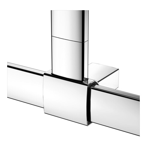 Keuco AXESS barre de douche chromée, 1000 mm, avec support de douche
