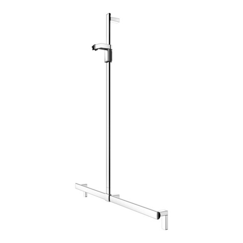 Keuco AXESS barre de douche chromée, 1150 mm, avec support de douche