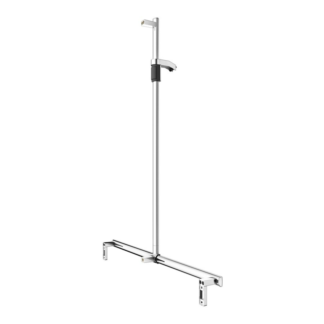 Keuco AXESS barre de douche chromée, 1150 mm, avec support de douche