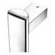 Keuco AXESS Barre de douche chromée, 550 mm, avec barre de douche, version gauche