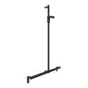 Keuco AXESS Barre de douche noir mat, 1150 mm, avec support de douche-5