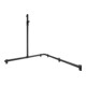 Keuco AXESS Barre de douche noire, 1150/1150 mm, barre de douche, version gauche-1