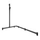 Keuco AXESS Barre de douche noire, 1150/850 mm, avec barre de douche, version gauche
