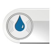 Keuco AXESS déclencheur de chasse d'eau WC sans fil blanc-4