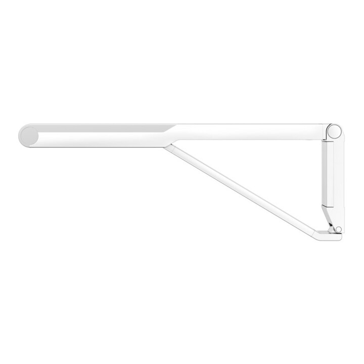 Keuco AXESS Poignée d'appui rabattable WC chromé/blanc, 700 mm