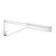 Keuco AXESS Poignée d'appui rabattable WC chromé/blanc, 700 mm