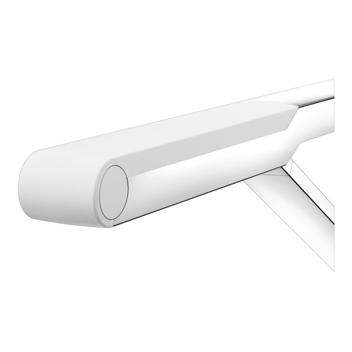 Keuco AXESS Poignée d'appui rabattable WC chromé/blanc, 700 mm