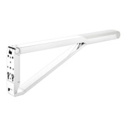 Keuco AXESS Poignée d'appui WC rabattable chrome/blanc, 850 mm-5