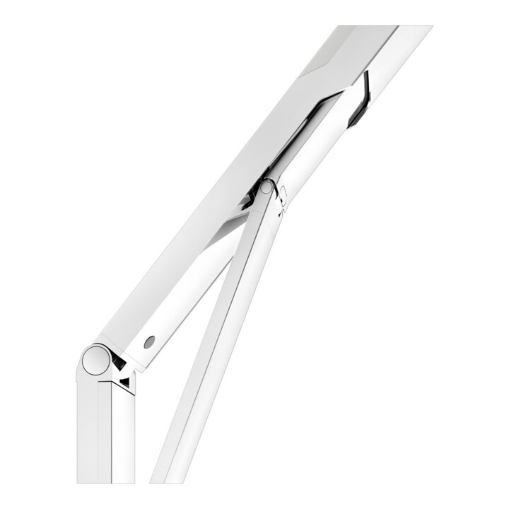 Keuco AXESS Poignée d'appui WC rabattable chrome/blanc, 850 mm
