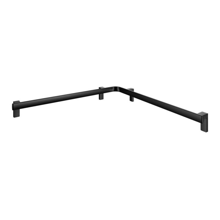 Keuco AXESS Poignée de douche/baignoire 850x850 mm, noir mat