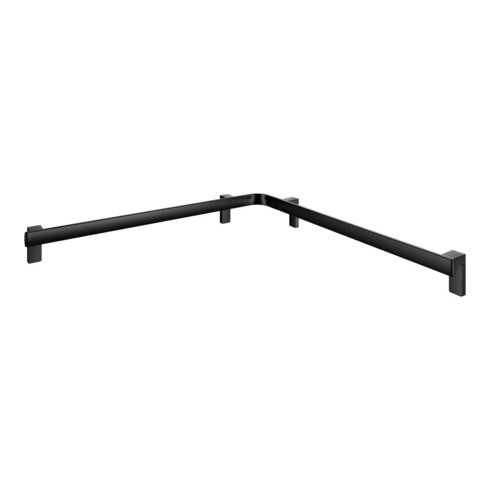 Keuco AXESS Poignée de douche/baignoire 850x850 mm, noir mat