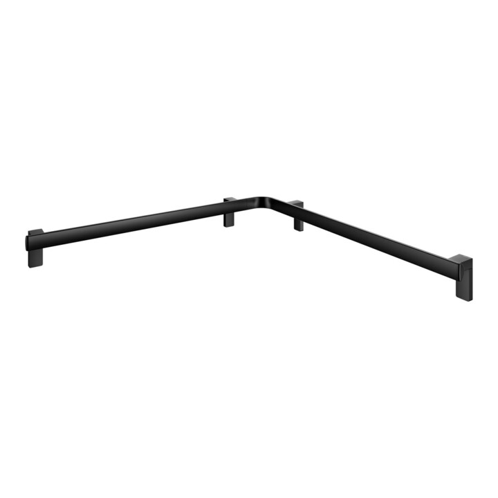 Keuco AXESS Poignée de douche/baignoire 850x850 mm, noir mat