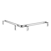 Keuco AXESS Poignée de douche/baignoire 850x850mm, chromée-2