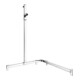 Keuco AXESS vc barre de douche, 850/850 mm, avec barre de douche, version gauche
