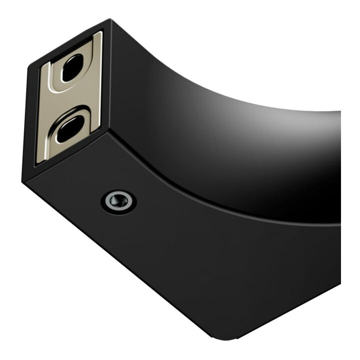 Keuco Badetuchhalter Edition 11 Breite 822mm, schwarz matt