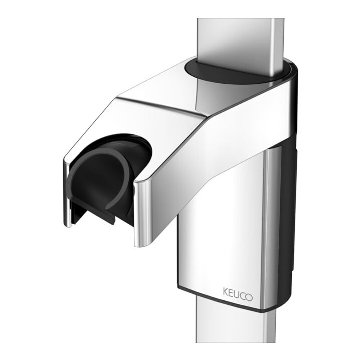 Keuco Barre de douche AXESS 1000 mm, aluminium argenté anodisé/chromé