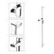 Keuco Barre de douche AXESS 1000 mm, chromée-4