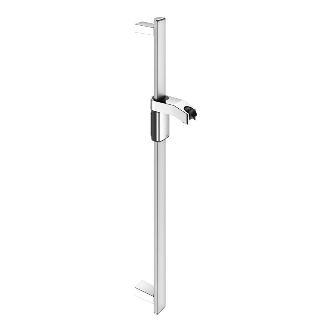 Keuco Barre de douche AXESS 800 mm, aluminium argenté anodisé/chromé