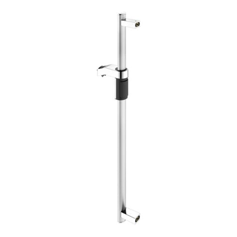 Keuco Barre de douche AXESS 800 mm, aluminium argenté anodisé/chromé
