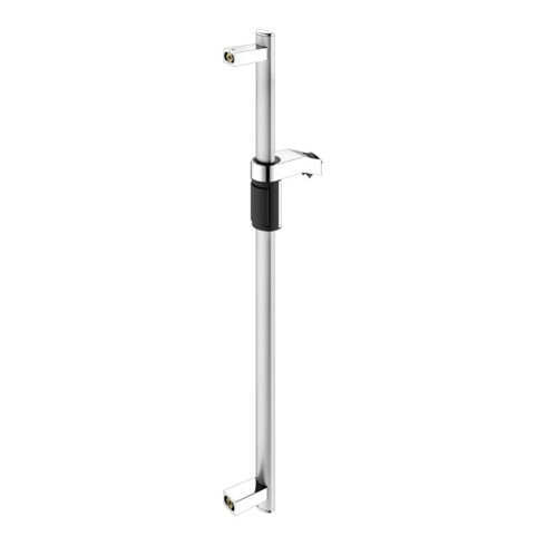 Keuco Barre de douche AXESS 800 mm, aluminium argenté anodisé/chromé