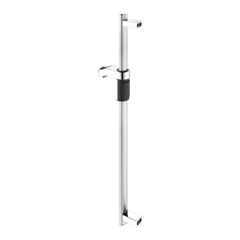 Keuco Barre de douche AXESS 800 mm, aluminium argenté anodisé/chromé