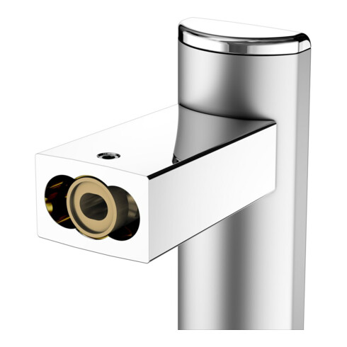 Keuco Barre de douche AXESS 800 mm, aluminium argenté anodisé/chromé