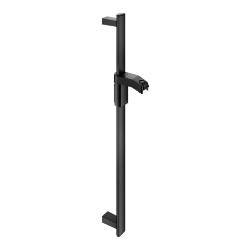 Keuco Barre de douche AXESS 800 mm, noir mat